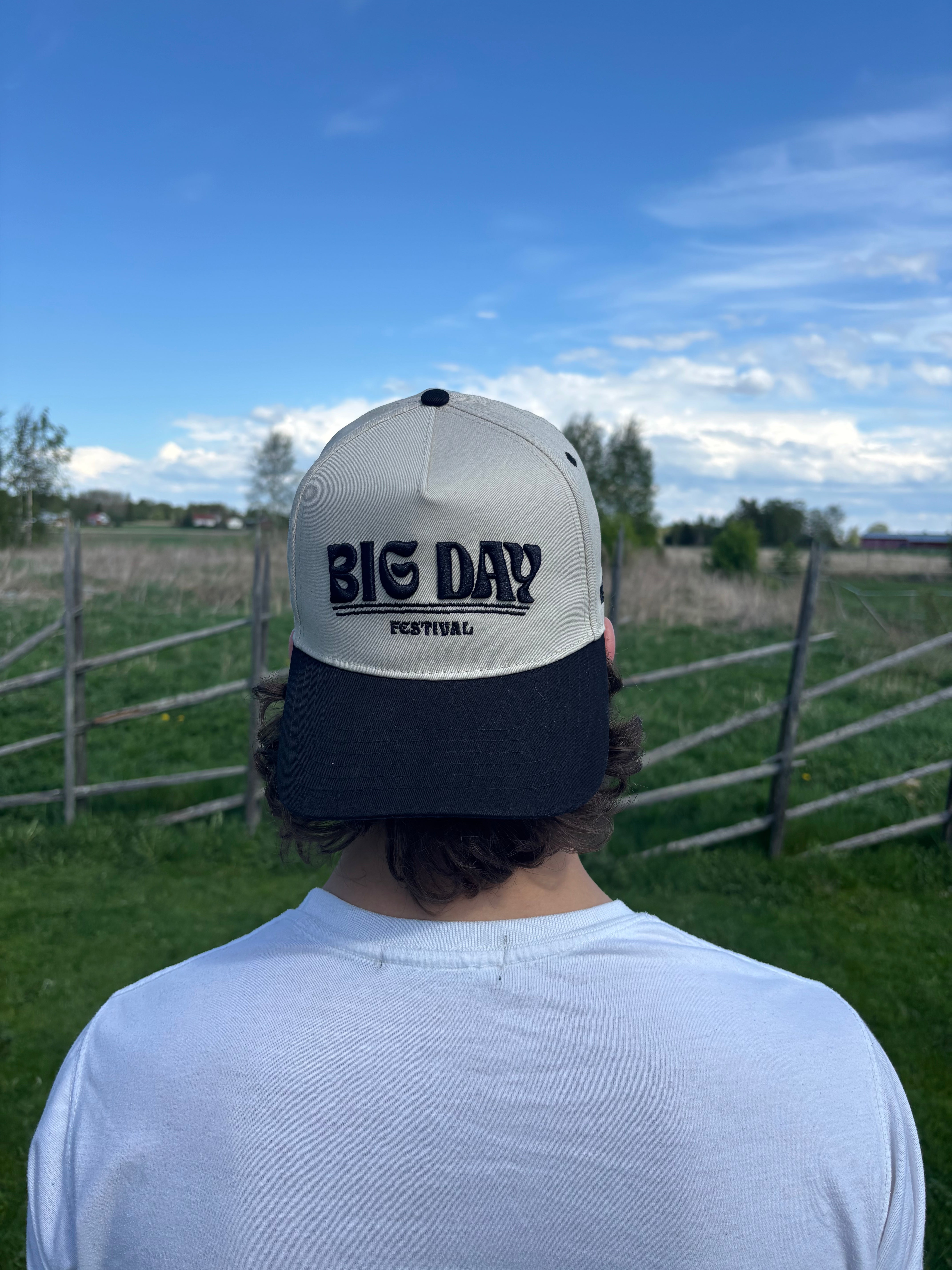 Big Day Baseball Cap - Black